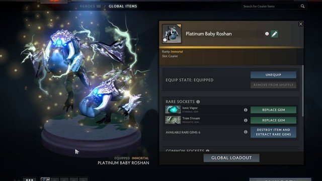 Take a look at the 7 most expensive DOTA 2 items being traded on the market 2